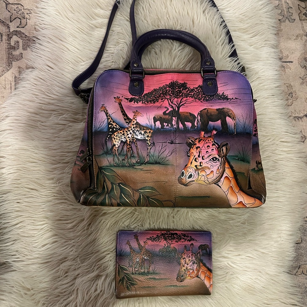Anuschka giraffe set